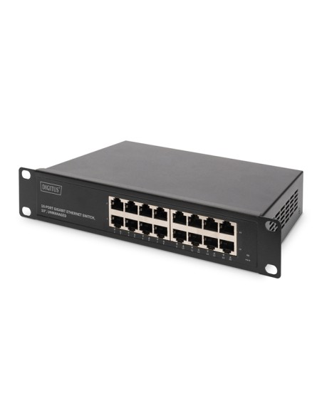 
DN-80115 DIGITUS - Switch 16 puertos Gigabit 10" DIGITUS PROFESIONAL