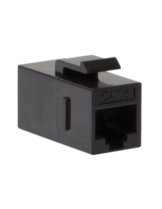 NK4012  Modulo Keystone RJ45 Hembra a RJ45 Hembra  CAT6 UTP Negro