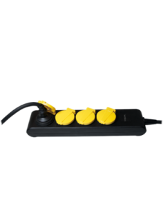 
LPS212 Regleta de  4  tomas sin Interruptor Exterior IP44 Logilink ideal Jardin