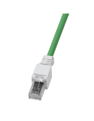 
MP0028 LOGILINK - Conector modular Cat 6A RJ45 M UTP Sin Herramienta Blanco