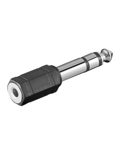 
11100 Adaptador 6,3mm M 3-pin ST a 3,5mm H 3-pin ST 