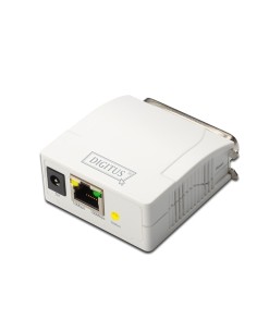 
DN-13001-1 DIGITUS - Servidor de impresora Fast Ethernet paralelo de Digitus. Convierte fácilmente una impresora local en una