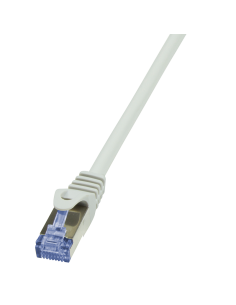 
96A001 LOGILINK - Latiguillo 1m Gris  Cat 6A S-FTP LSZH PiMF 