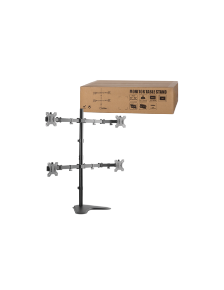 
Soporte de mesa para 4 Monitores de hasta 32 pulgadas Logilink