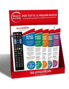 
SUPESB001 SUPERIOR - Expositor Mostrador para mandos a distancia TV SUPERIOR