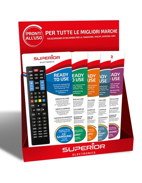 
SUPESB001 SUPERIOR - Expositor Mostrador para mandos a distancia TV SUPERIOR