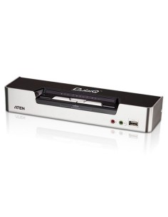 
ATEN CS1642A Conmutador KVM  2 puertos DVI-USB-Audio 2 pantallas ATEN Cables incluidos