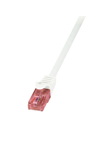 
LOGILINK - CQ2121U - Latiguillo Cat.6 UTP 30 m  color Blanco, Cu  Cobre, LSZH (Libre de Halógenos) - EAN 4052792027792 - Emba