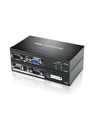 
Extensor VGA Audio ATEN
Cat5e hasta 200 m con RS232 (REMOTO)