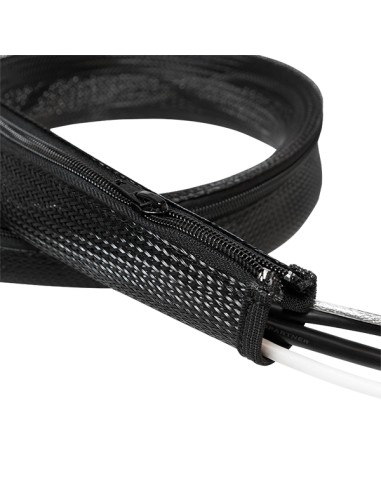 
Cable FlexWrap con cremallera Negro 1m; 30mm diametro