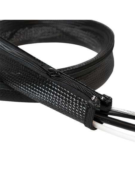 
Cable FlexWrap con cremallera Negro 1m; 30mm diametro