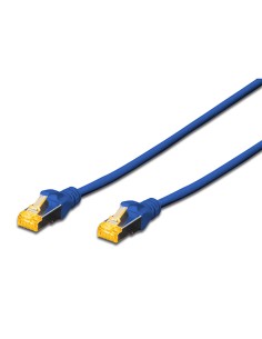 
96A0005AZ LOGILINK - latiguillo 0,5 m. Azul  Cat 6A S-FTP LSZH PiMF