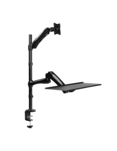 
BP0030 LOGILINK - Soporte de escritorio para monitor de estación de trabajo de pie o sentado, 13-27" de Logilink