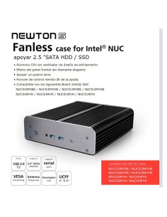 
Caja NUc newwton S, sin ventilador , sin logo AKASA