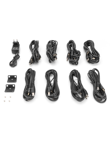 
DS-12910 DIGITUS - Conmutador KVM HDMI de 8 puertos Single View. La consola soporta interfaces USB tipo A para teclado y rató