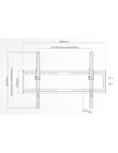 
SUPSTV015 SUPERIOR - Soporte de pared Tilt TV 37-80" 35Kg Distancia pared 20,5mm Superior 2