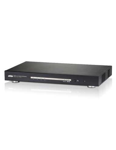 
Splitter HDMI 4 ports, Cat5e, resoluciones hasta 4k2k