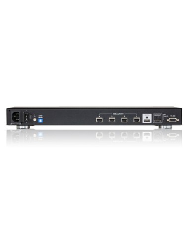 
Splitter HDMI 4 ports, Cat5e, resoluciones hasta 4k2k