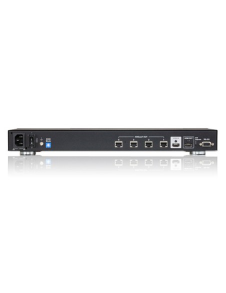 
Splitter HDMI 4 ports, Cat5e, resoluciones hasta 4k2k