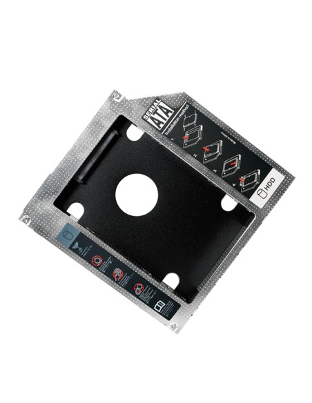 
Marco SSD/HDD para ranura DVD/Blu-ray SATA a IDE 12,7mm Alt