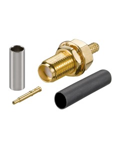 Conector Hembra RP-SMA para RG-174 y RG-316