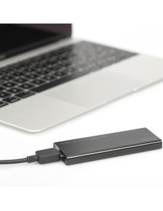 
Caja Externa M.2 SSD -USB 3.0 Alumnio Negro  Digitus