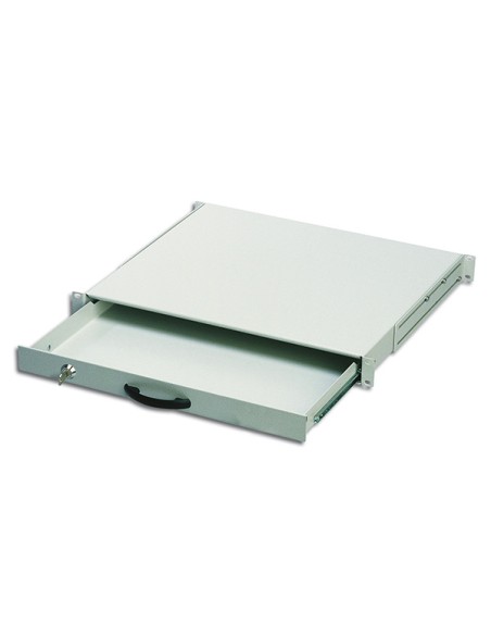 
Bandeja-Cajon DIGITUS 1U para
Teclados o documentos Gris