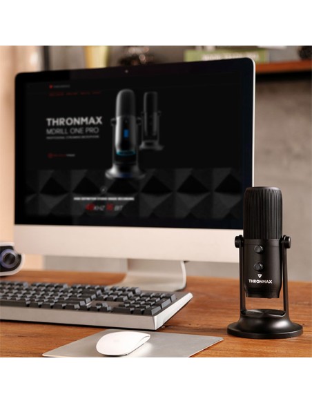 
M2P-B  THRONMAX - Micrófono Thronmax Mdrill one Pro  Jet Black 96khz