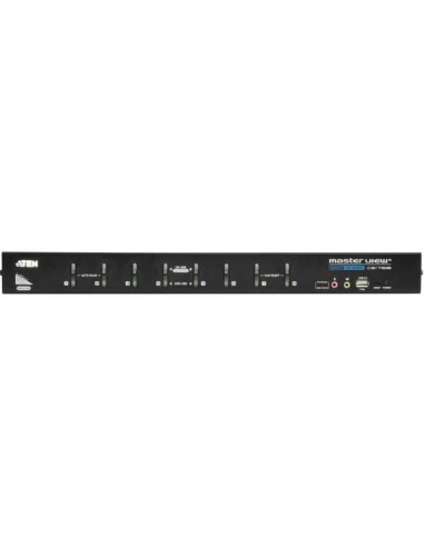 
Conmutador KVM ATEN rack 8 puertos USB DVI