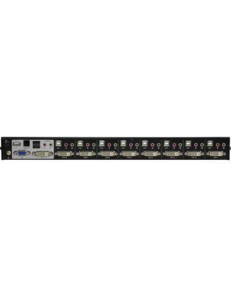 
Conmutador KVM ATEN rack 8 puertos USB DVI