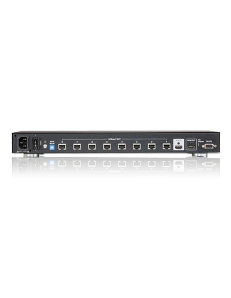 
Splitter HDMI 8 ports,  Cat5e, resoluciones hasta 4k2k