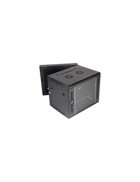 
ARMARIO 19" MURAL MONOLYTH 9U ZH6409 600x550 Doble Cuerpo
