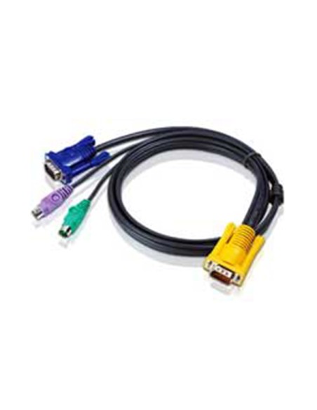 
ATEN 2L-5206P Cable KVM VGA PS/2 de 6 m con SPHD 3 en 1