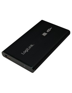 
Caja Externa 2,5" SATA-USB 2.0 Alumnio Negro LOGILINK