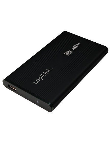 
Caja Externa 2,5" SATA-USB 2.0 Alumnio Negro LOGILINK