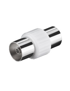 
11536 GOOBAY - Adaptador TV : IEC/coax Hembra - IEC/coax Hembra plastico goobay