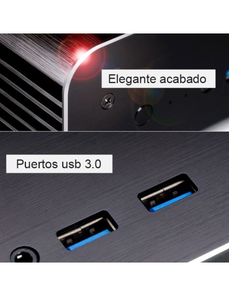 
Caja NUc newwton S, sin ventilador , sin logo AKASA