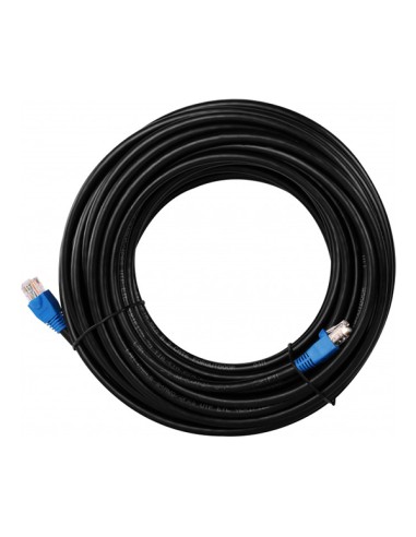 
Cable CAT6 Exterior U/UTP AWG 24 CCA Negro 20m