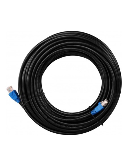 
Cable CAT6 Exterior U/UTP AWG 24 CCA Negro 20m