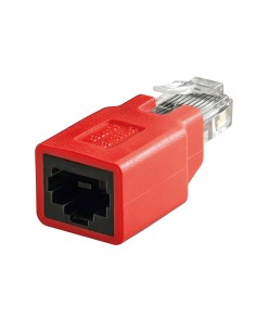 
68912 Adaptador Cat5 Macho Hembra Cruzado