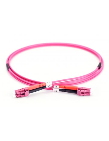 
DK-2533-02-4 Latiguillo F.O. LC a LC MM OM4 - 2m 50/125 µ, Duplex,