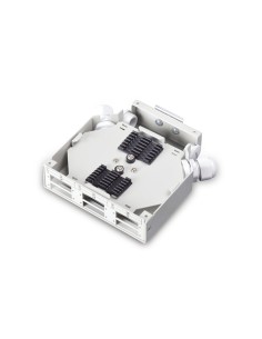 
Adaptador de carril DIN para 6 acopladores SC/DX Color gris 2