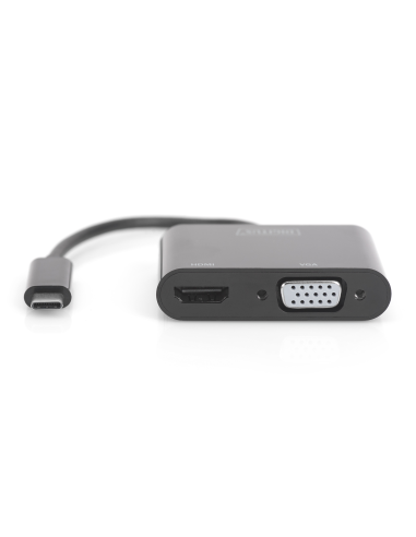 
DA-70858 DIGITUS - Adaptador USB C a HDMI y VGA 0.15 metros  Digitus