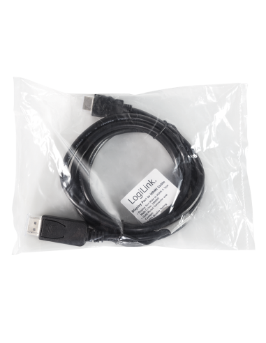 
CV0064B LOGILINK Cable DisplayPort 1.1 Macho a HDMI Macho 1 m Negro