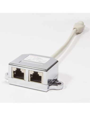 
Adaptador Separador de Pares Ethernet  1M-2H RJ45 Cat5e