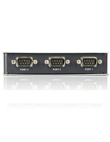 

Convertidor USB 4 puertos RS232 ATEN (vista trasera)