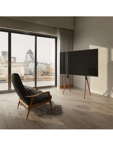 
BP0078 LOGILINK - Soporte de TV con patas de madera de nogal, 49-70 pulgadas LogiLink