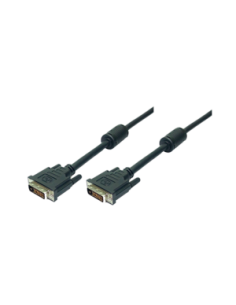 
DVI-D FullHD cable Dual Link, gold-plated - DVI-D male Dual-Link (24+1 pin) > DVI-D male Dual-Link (24+1 pin)