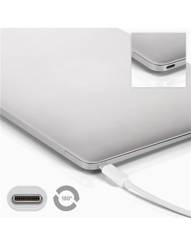 
67194 GOOBAY - Cable de 1m USB 3.0 Gen1  5 Gbit/s USB-C a USB-C Blanco**
