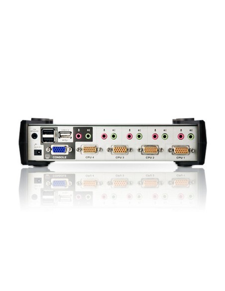 
KVM Switch; 4 Port
PS/2-USB/VGA/AUDIO
+ Video DynaSync